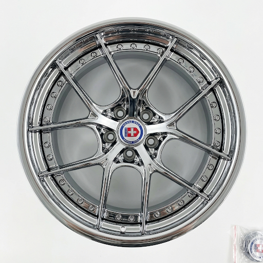 CS-Y101 Chrome forged wheel angle 4