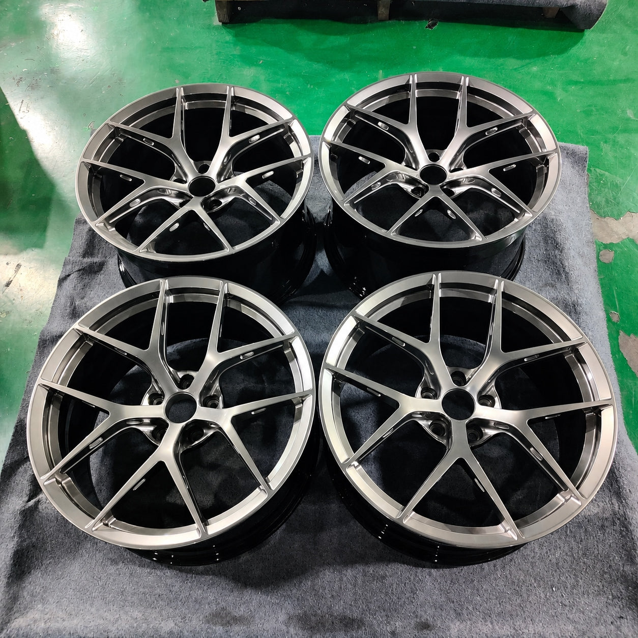 CS-Aero Vector cleaned real wheel set photo
