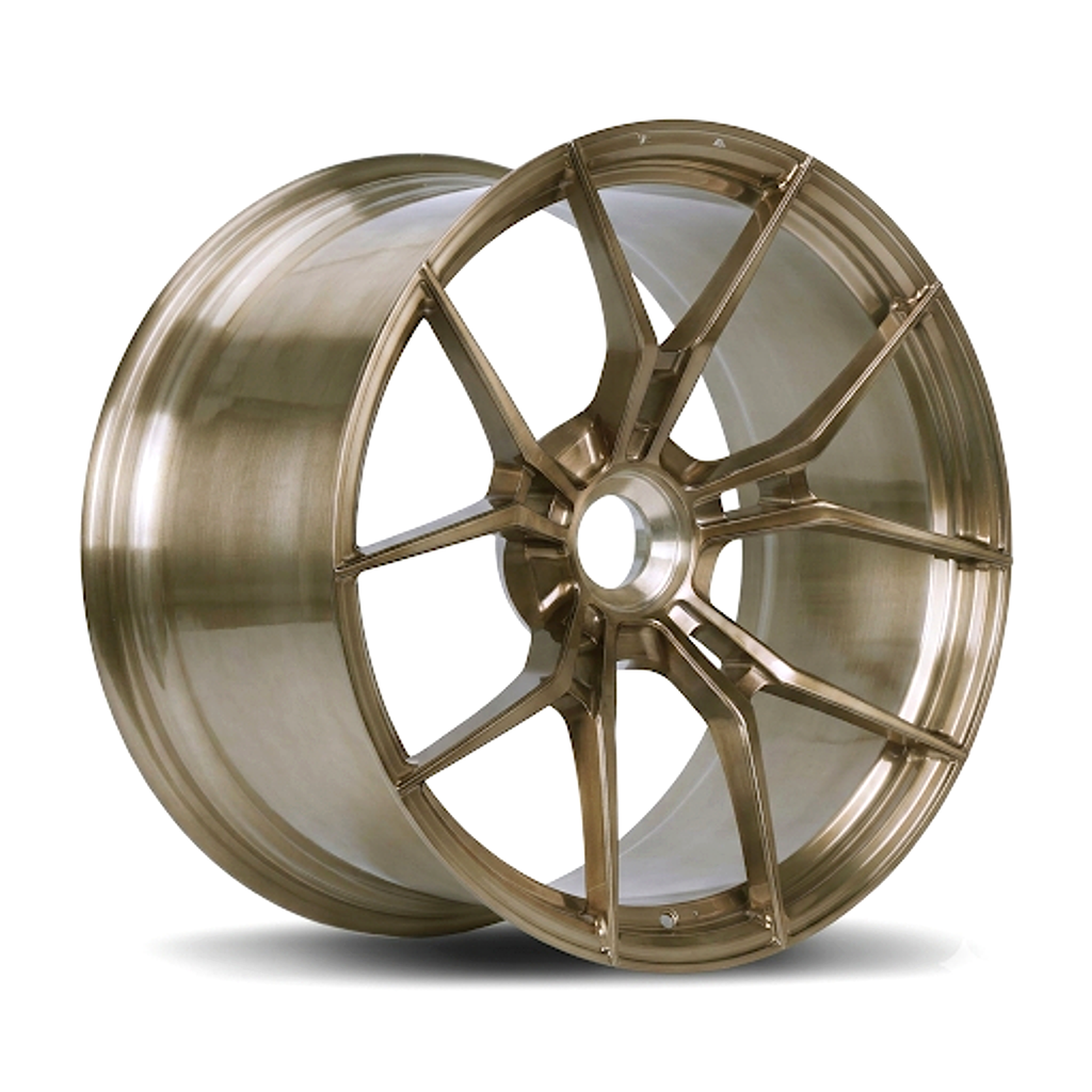 CS-Bronze Sprint premium forged wheel studio angle 2