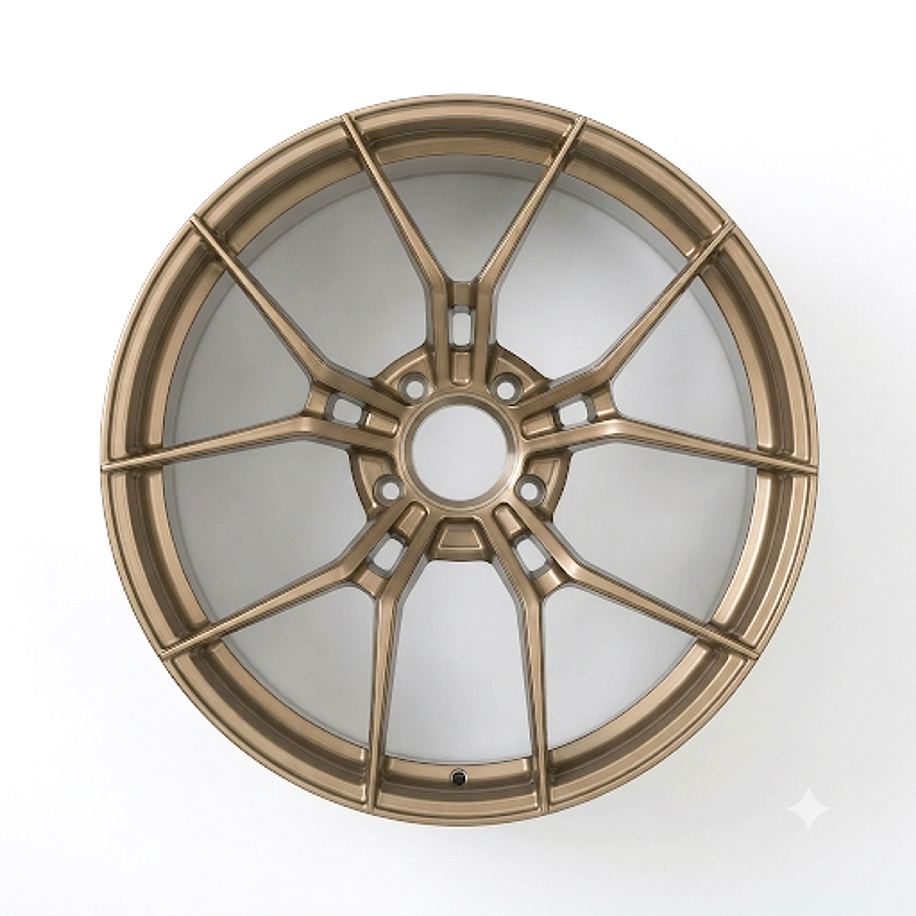 CS-Bronze Sprint premium forged wheel studio angle 4