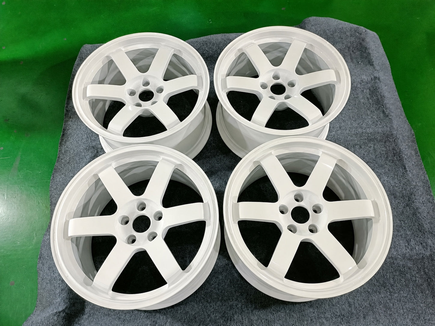 CS-Classic Rally cleaned real wheel set photo