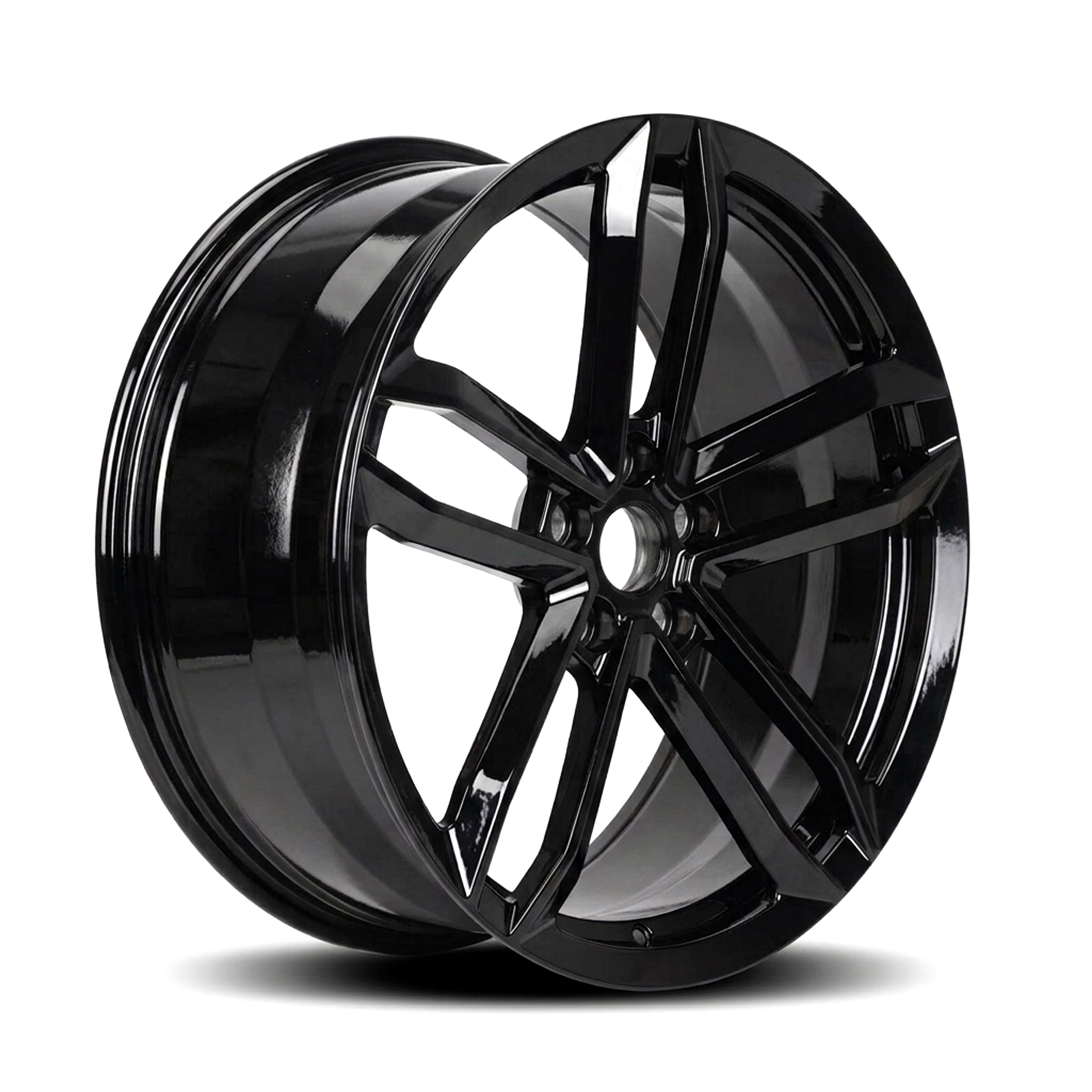 CS-Obsidian Rotor premium forged wheel studio angle 1