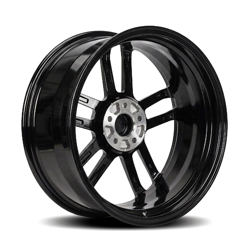 CS-Obsidian Rotor premium forged wheel studio angle 3