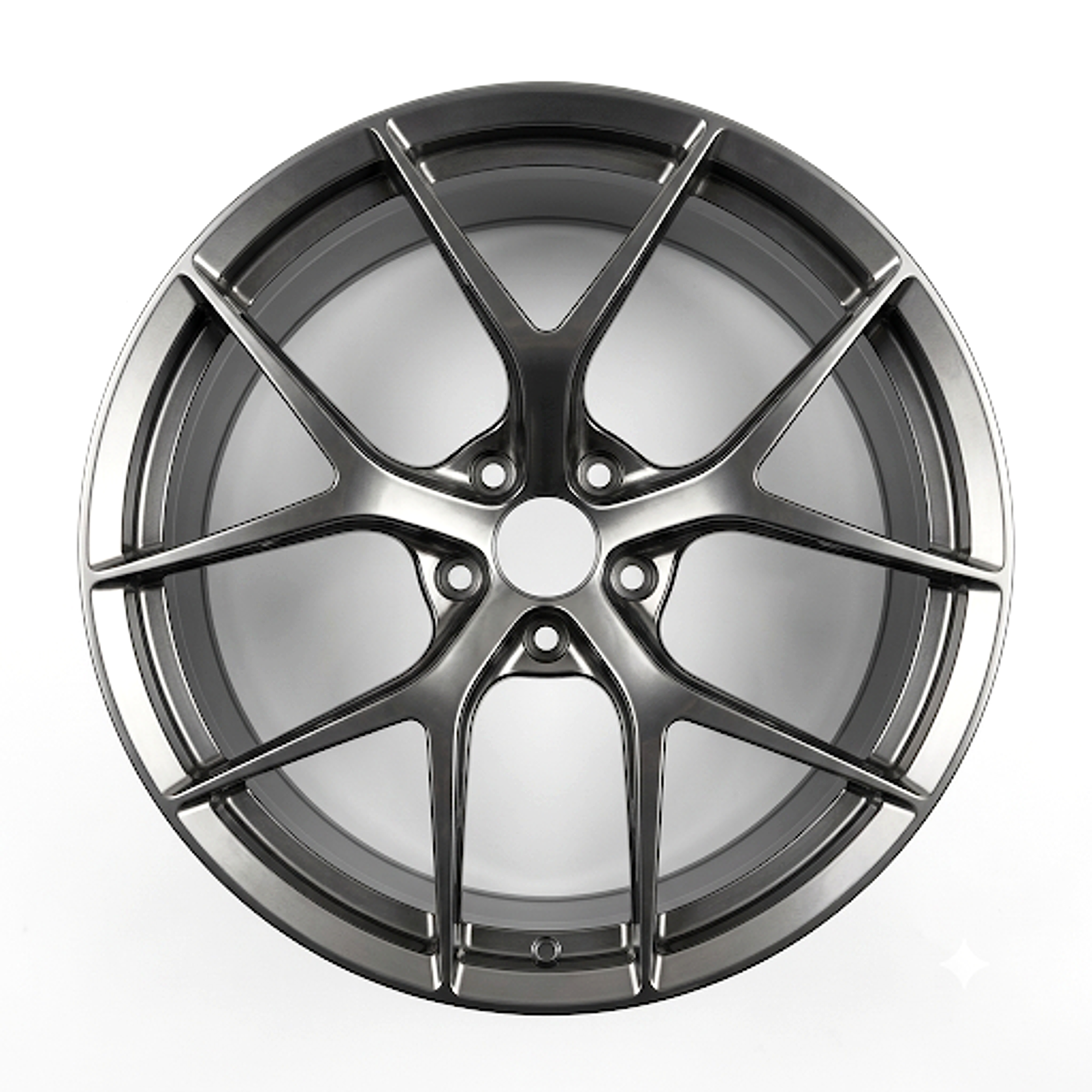 CS-Shadowline Evo premium forged wheel studio angle 4