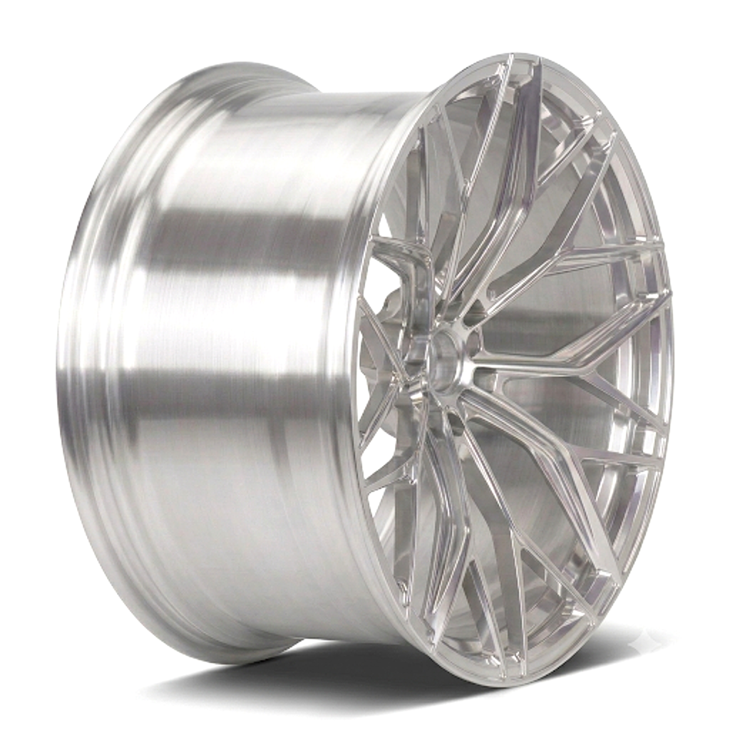 CS-Silver Strike premium forged wheel studio angle 2