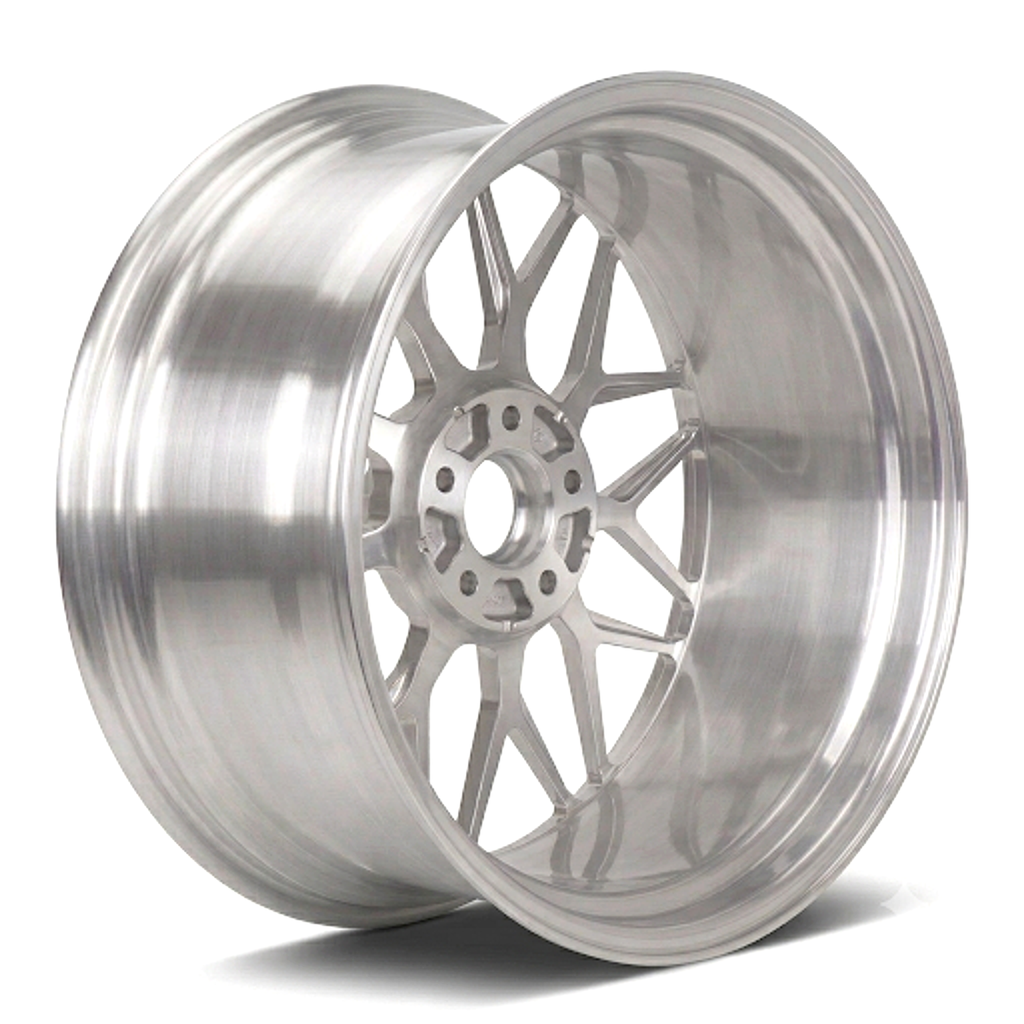 CS-Silver Strike premium forged wheel studio angle 3
