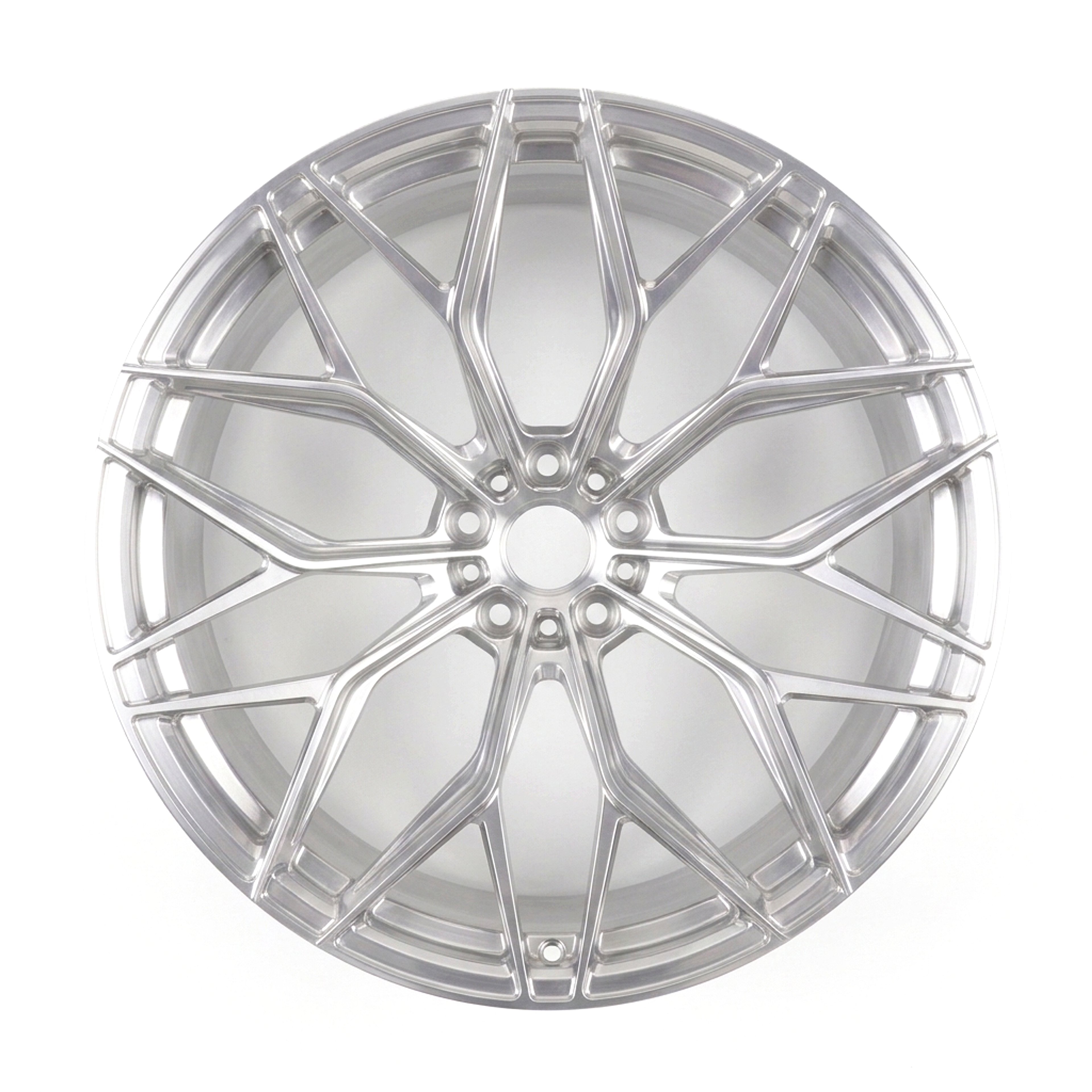 CS-Silver Strike premium forged wheel studio angle 4