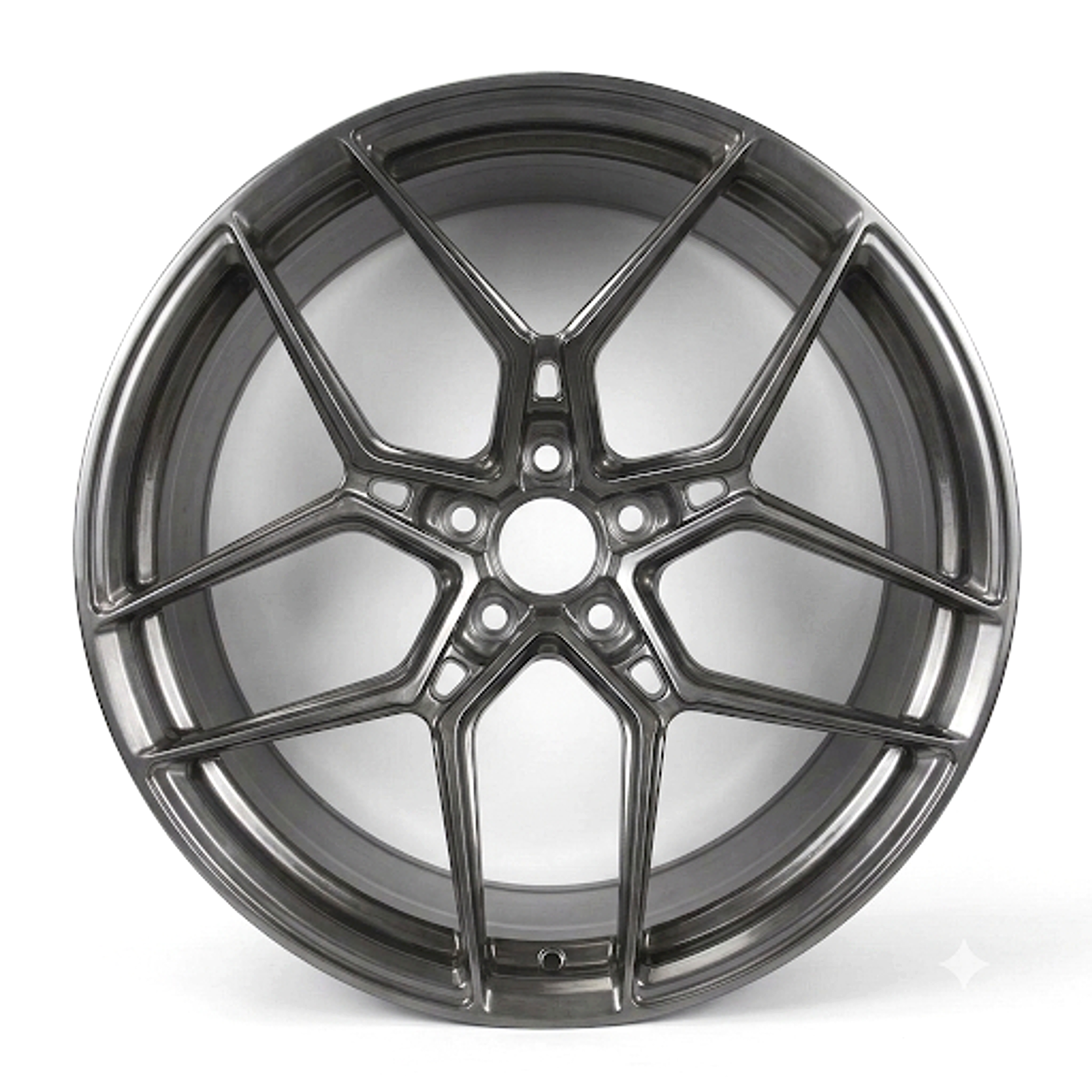 CS-Stealth Arc premium forged wheel studio angle 4