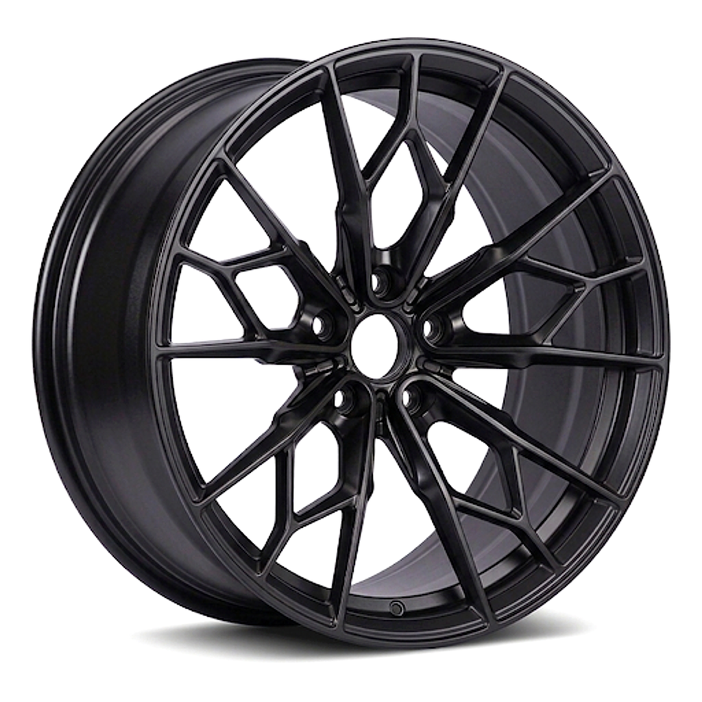 CS-Trackline Mesh premium forged wheel studio angle 1