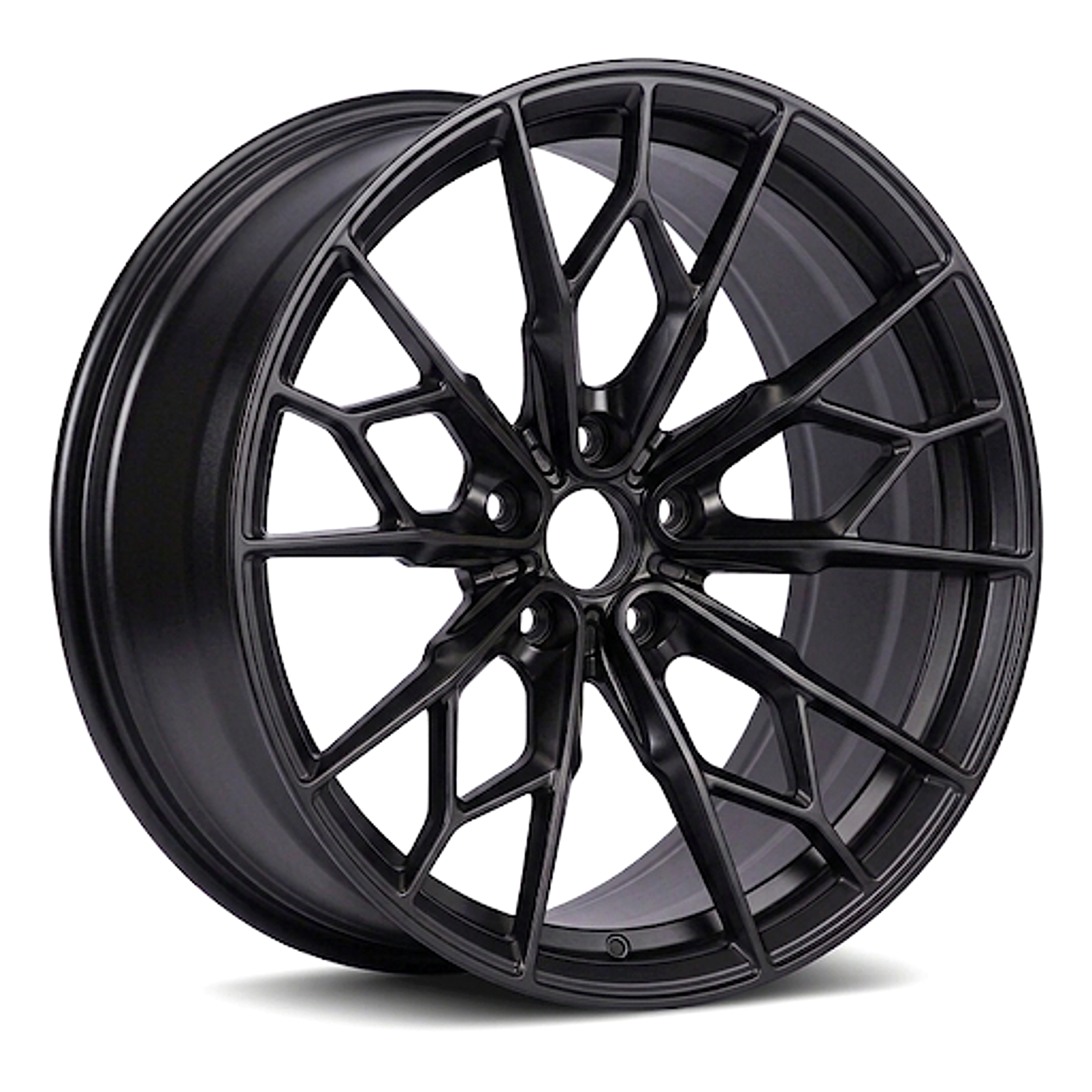 CS-Trackline Mesh premium forged wheel studio angle 1