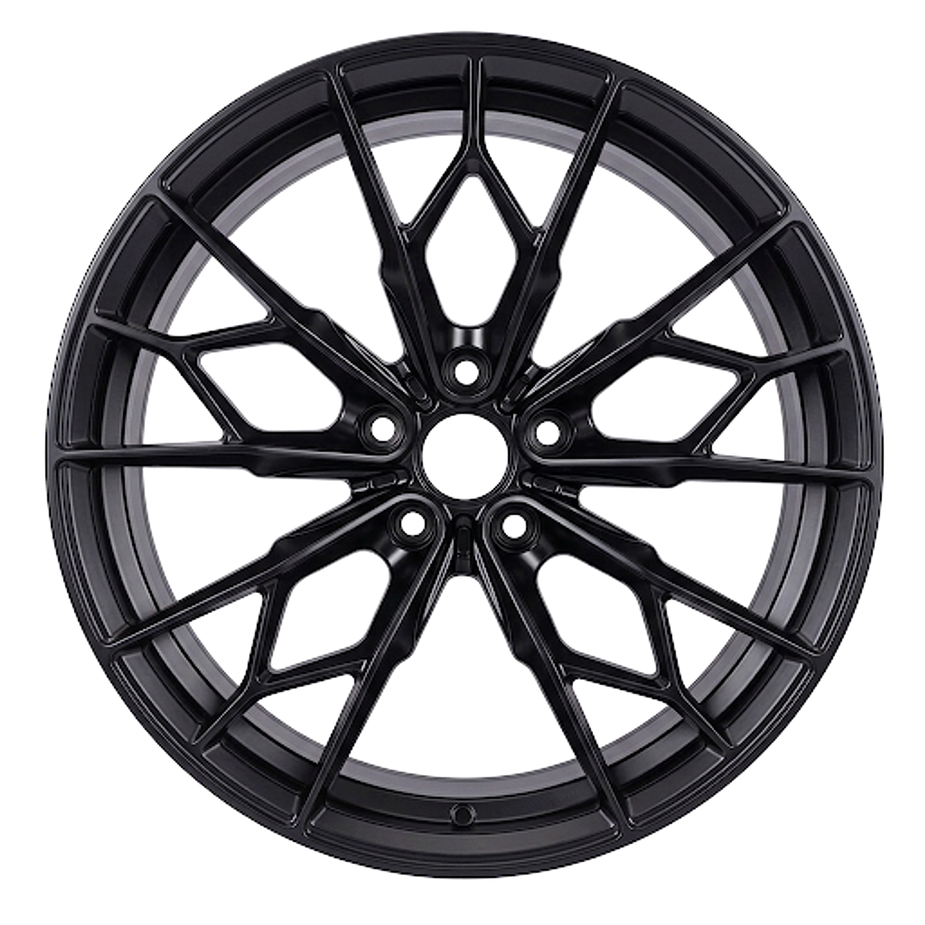CS-Trackline Mesh premium forged wheel studio angle 4