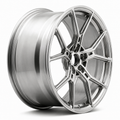 CS-321 Forged silver forged wheel studio angle 1 restored