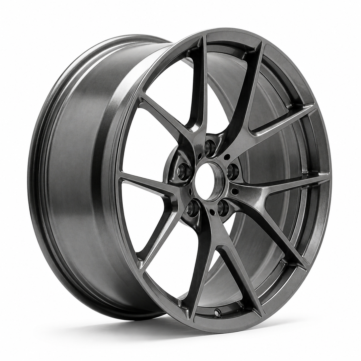CS-763 TrackLight forged wheel studio angle 1 restored