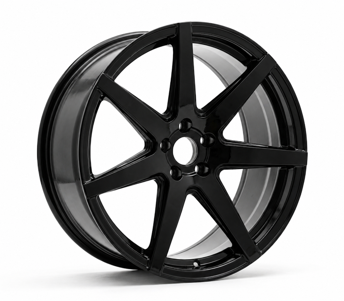 CS-Icon 6 black forged wheel studio angle 1 restored