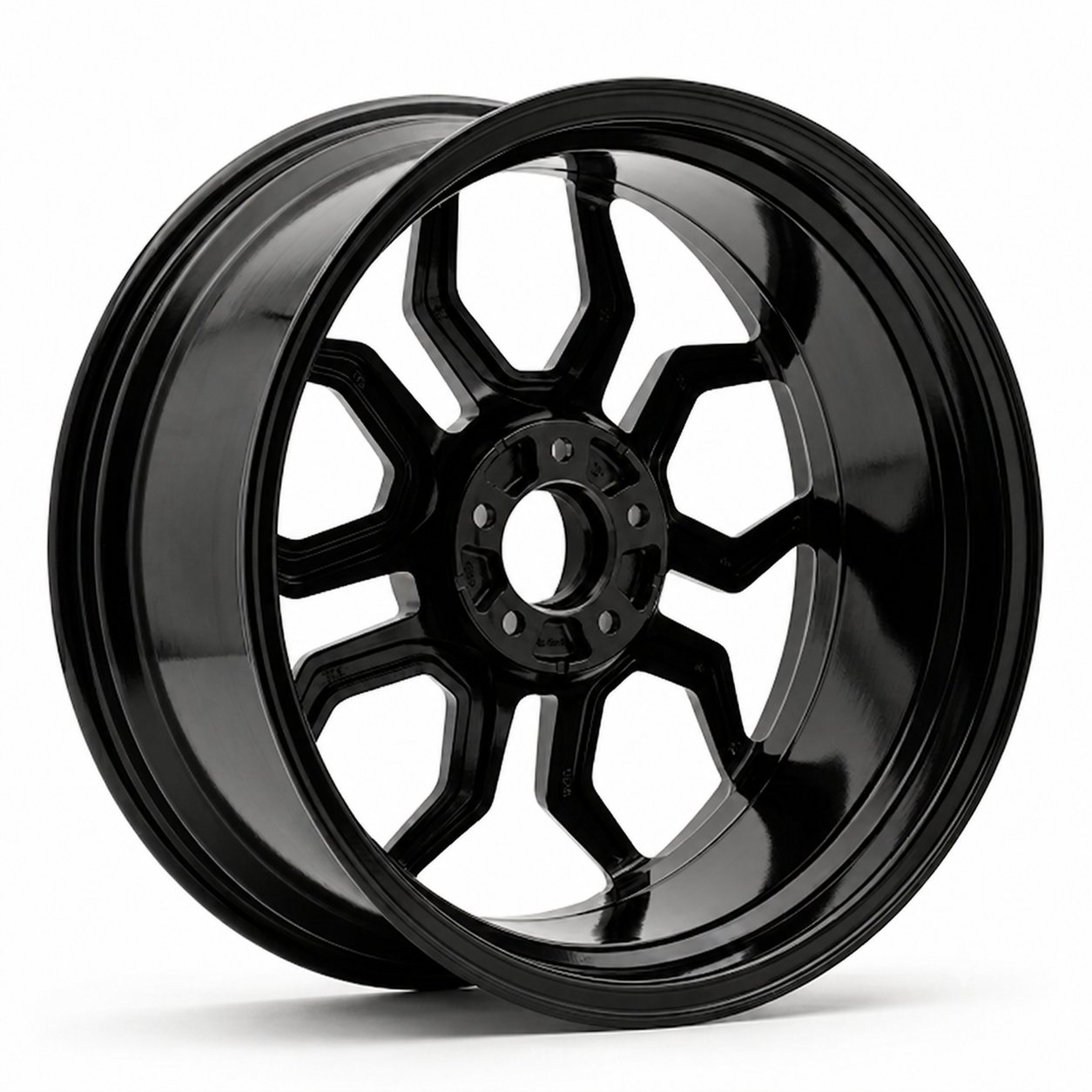 CS-Kinetic forged wheel rear angle without center cap