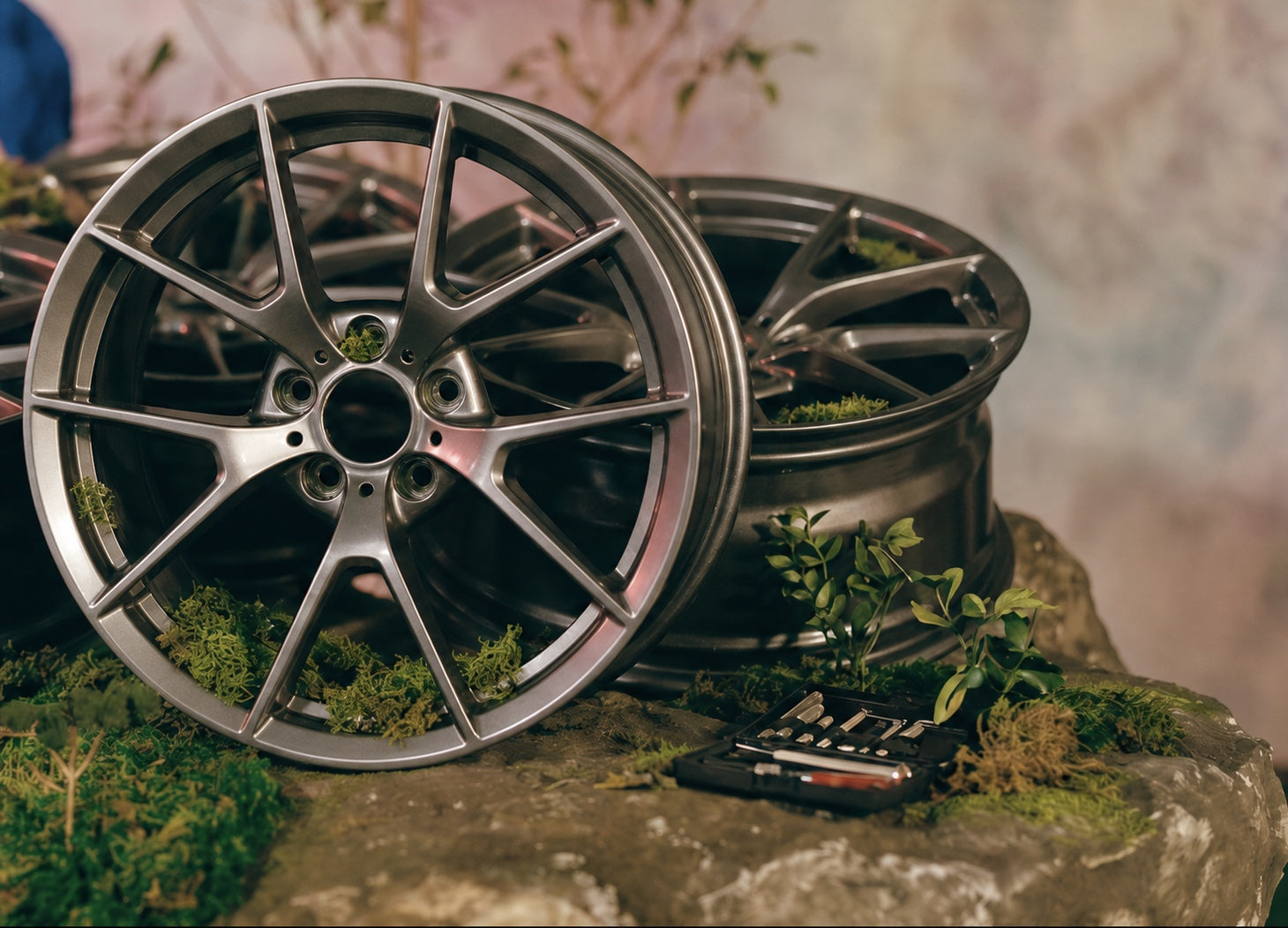 ClubSport Wheels displayed in a natural premium setting