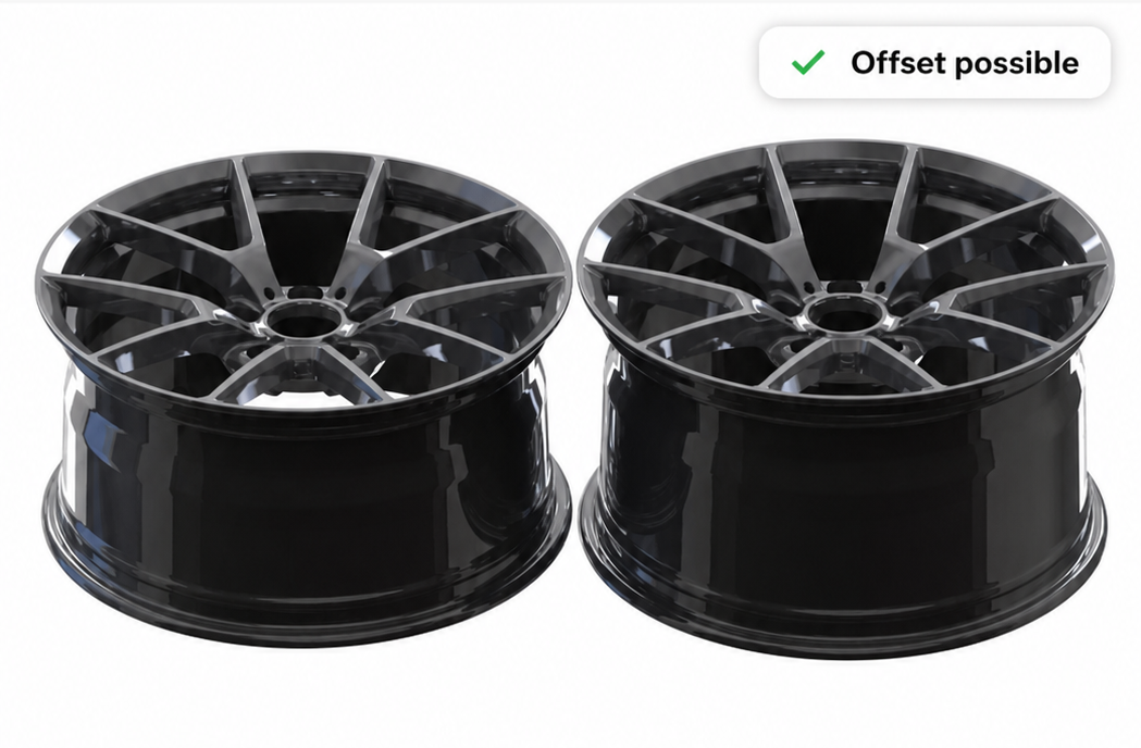 Offset possible confirmation on wheel model preview