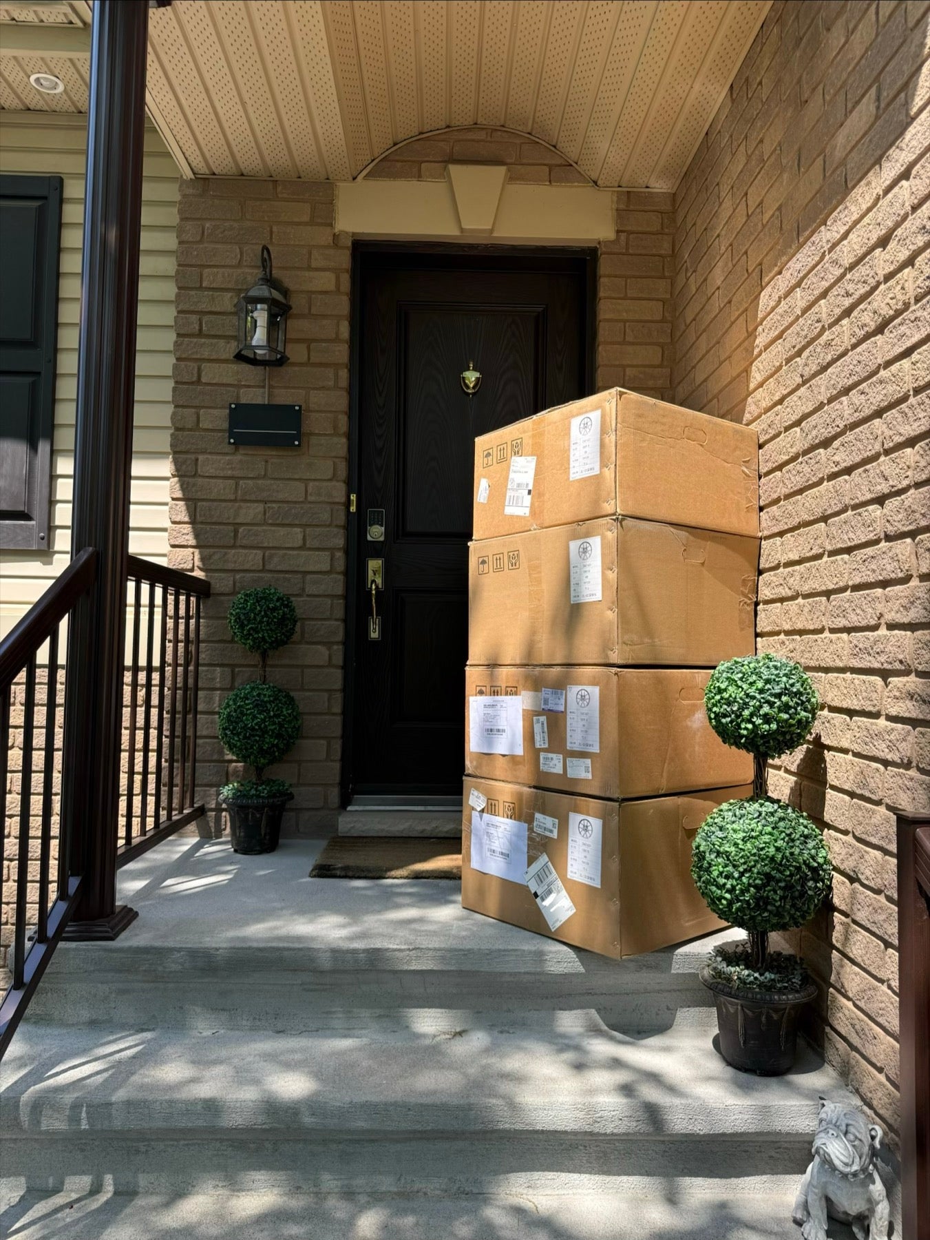 Delivered ClubSport Wheels package ready for installation